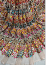 54” pure organza embridoeries