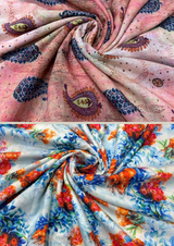 44" muslin cotton prints