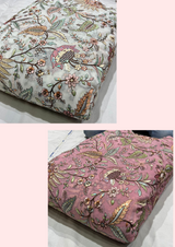 44" georgette embroideries