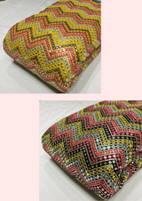 44" georgette embroideries