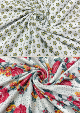 44" muslin cotton prints