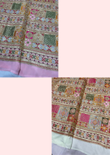 44" georgette embroideries
