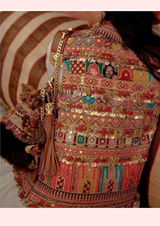 44" georgette embroideries