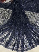 60" imported nett embroideries