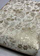 Pure tissue silk embridoeries 44”