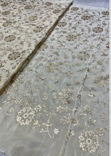 Pure tissue silk embridoeries 44”