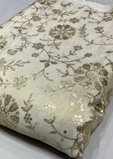 Pure tissue silk embridoeries 44”