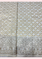 46" pure silk