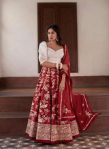 54" pure georgette embroideries