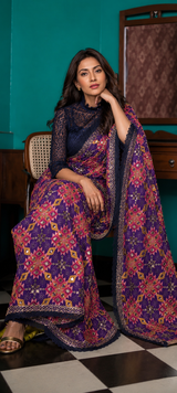 Gota mirror embroidery