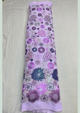 54" georgette embroideries