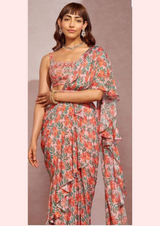 44" satin georgette prints