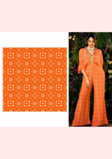 44" satin georgette prints