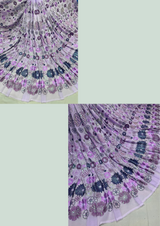 54" georgette embroideries