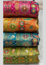 44" pure silk