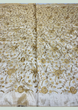 44" raw silk