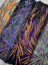 60" nett embroideries