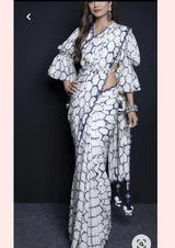 44" satin georgette prints