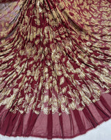 54" georgette embroideries