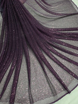 60" nett lace+ embroidery