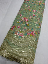 54" nett embroideries