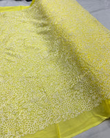 44" pure georgette