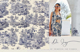 44" crepe prints