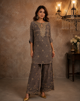 Salsa crush cutdana embroidery