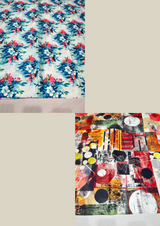 44" MUSLIN SATIN PRINTS