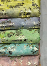 Organza marble print