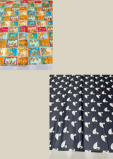 44" MUSLIN SATIN PRINTS