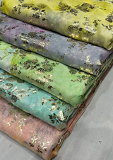Organza marble print