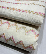 44" pure cotton embroideries
