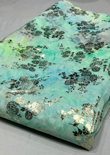 Organza marble print