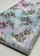 Organza marble print