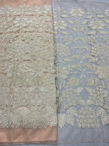 54" nett embroideries