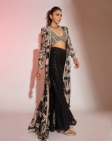 54" georgette embroideries