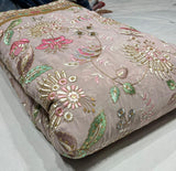 54" georgette embroideries