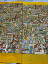 44" georgette embroideries