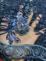 60" imported nett embroideries
