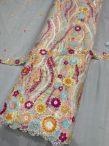 54" nett embroideries