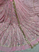 54" georgette embroideries
