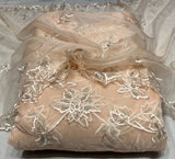 44" pure organza embroideries
