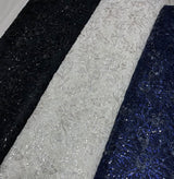 60" imported nett embroideries