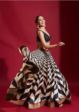 44" satin georgette prints