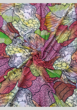 44" satin georgette prints