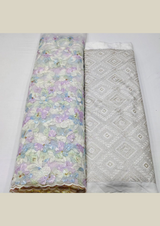 54" net embroideries