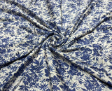 44" crepe prints