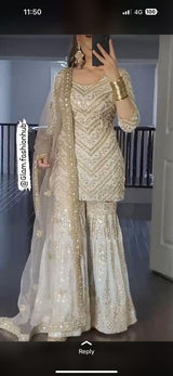 44" and 54" georgette combinations