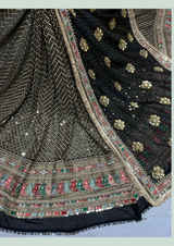 54" georgette embroideries